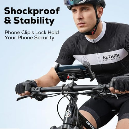corki Bike Phone Holder, Handlebar Mount for Ebike Scooter Motorcycle