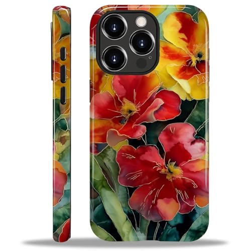 Case for iPhone 12 Pro Max Case,Vintage Floral Girly Design - Hybrid Dual Protection Silicone + Hard PC Shockproof Full Body Cover Slim Anti-Scratch Protective Case for Men Women - color: Vintage Floral Girly, size: iPhone 12 Pro Max