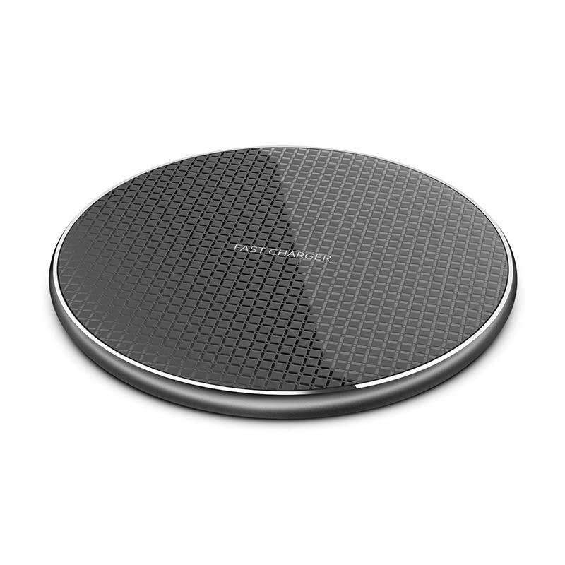 Wireless Charger 15W Fast Charge Aluminum Wireless Charging Pad Mat for iPhone 14 Pro Max/14 Plus/13 Pro/12/11/XS/XR/8, Samsung Galaxy S22/S21, Note 20/10 and More
