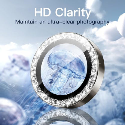 JETech Camera Lens Protector for iPhone 16 Pro/16 Pro Max, Natural Titanium - color: Natural Titanium