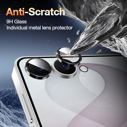 [2 Sets 6 Pack] Screen Protector for Samsung Galaxy Z Flip 8/Flip 7 - size: Z Flip 8