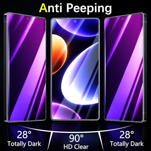 MAYtobe 2-Pack Privacy Screen Protector for Samsung Galaxy S25 Ultra Film - size: Samsung S25 Ultra