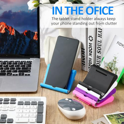 Wenqik 36 Pcs Cell Phone Stands Foldable Tablet, Colorful - color: Colorful