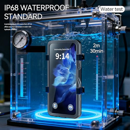 Waterproof Case for Motorola Moto G Play 2026,IP68 Waterproof Certified Shockproof Dustproof Snowproof Cover Full Body Heavy Duty Protection Fully Sealed Underwater Cover for Moto-G-Play-2026 (Black)