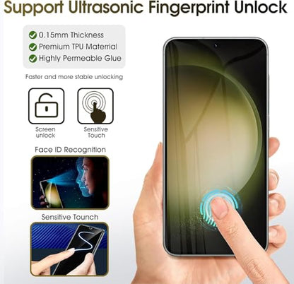 3 Pack for Samsung Galaxy S25 Screen Protector Flexible Soft - size: Samsung Galaxy S25