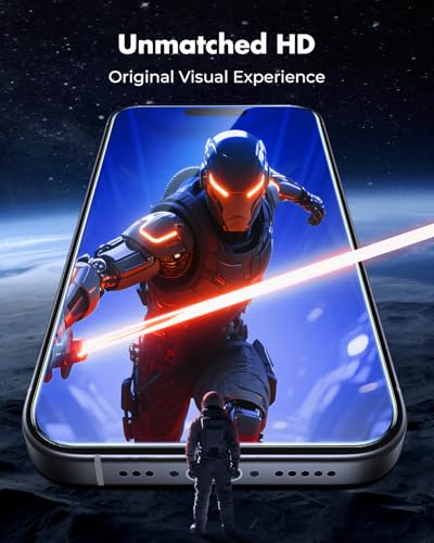UNBREAKcable 2-Pack Screen Protector for iPhone 16 Plus Tempered Glass - size: iPhone 16 Plus
