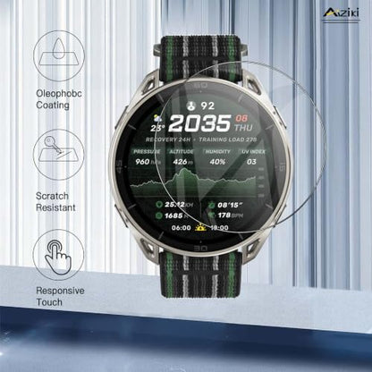 6 Pack Compatible for Aamazfit Cheetah 2 Ultra Screen Protector, Flexible TPU Film [Not Glass], Full Coverag, HD Clear Easy Install, Bubble Free for Aamazfit Cheetah 2 Ultra Screen Protector - size: RM6-Aamazfit cheetah 2 ultra-Z