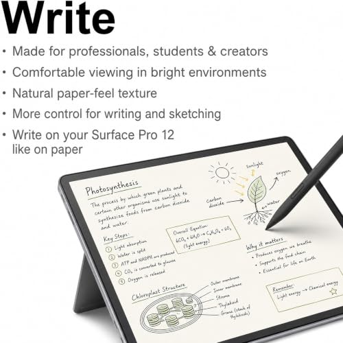 Megoo WriteGlass Paperfeel Screen Protector for Surface Pro 12 Inch 2025 - size: Surface Pro 12-inch (2025)