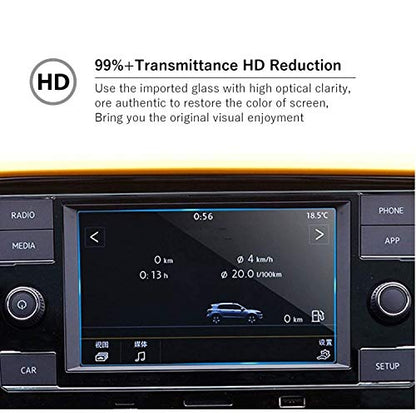 Screen Protector for Volkswagen Jetta 6.5" (2018-2023), Tempered Glass