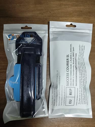 joylink iPad Hand Holder Strap, 360 Degrees Swivel Leather Handle Grip with Elastic Belt, Secure & Portable for 7.9" Tablets (Samsung, iPad mini),Blue - color: Blue