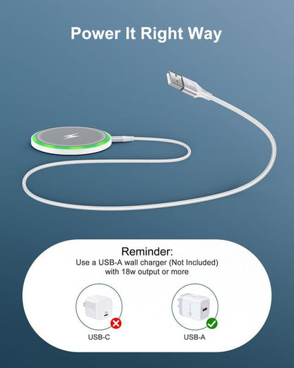 Pixel 11 10a 10 Pro XL Wireless Charger Android Fast Charging for Google - color: Wireless Charger-White