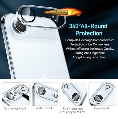 ivoler Camera Lens Protector for iPhone Air 6.5", 4-Pack - size: iPhone Air 6.5''