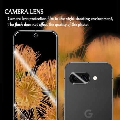 Tempered Glass Screen & Lens Protector 2+2 Pack for Google Pixel 10A - size: Google Pixel 10A