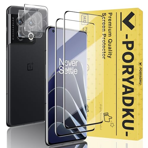 V-PORYADKU 2+2 Pack for OnePlus 10 Pro Screen Protector - size: 6.7-inch