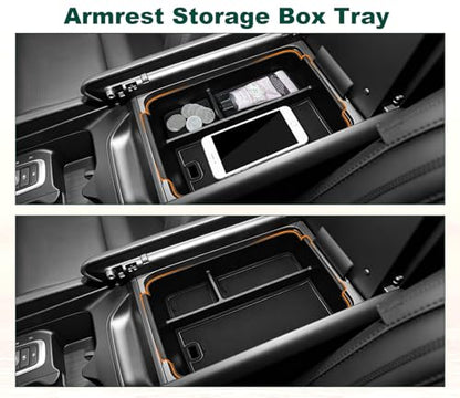 Center Console Organizer Set 2024-2026 Hyundai Santa Fe Accessories - size: For Santa Fe 2024-2026 4pcs