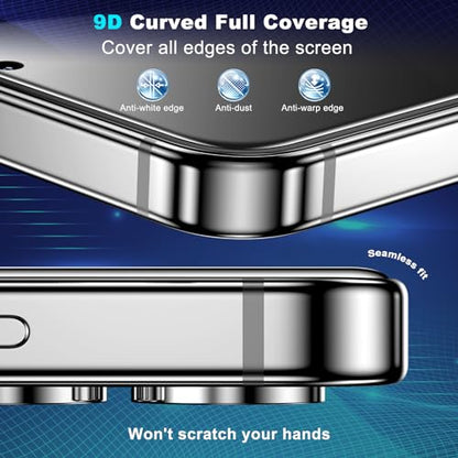2 Pack for Samsung Galaxy S24 Plus Privacy Screen Protector - size: Galaxy S24 Plus