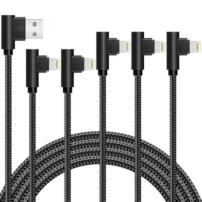 iPhone Cable 5 Pack(3/3/6/6/10FT) MFI Certified Lightning Cable