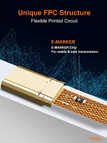 CableCreation Short USB C Cable 5inches, 60W PD Fast Charging Type C Cable - style: USBC 3.1 to USBC