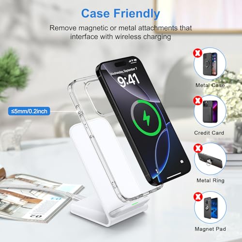 Pixel 11 Pro Wireless Charger Fast Charging Stand 15W for Google 10a 10 9a