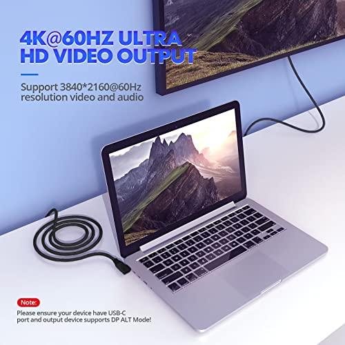 Short USB C 90 Degree Cable 0.5ft, 6 inch USBC to USBC 3.2 Gen2 Cable - color: Black, size: 0.5FT