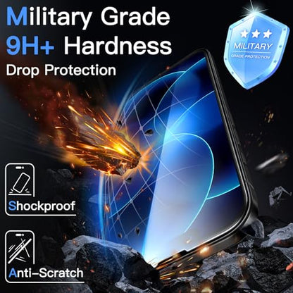 JETech Anti-Reflective 9H+ Screen Protector for iPhone 17e/16e, 2-Pack - size: iPhone 17e/16e