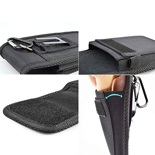 Njjex Cell Phone Holster for iPhone 13 14 15 16 17 Pro Max 12 11 XR Samsung Galaxy S25 S24 Ultra S23+ S22 S21 S20 Note 20 A14 A15 A35 A16 A36 5G A17 Belt Clip Holster Phone Pouch Holder Carrying Case | Cell Phone Holster for iPhone 17 Samsung Galaxy S26 S