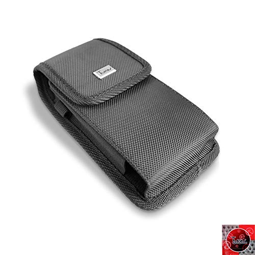 for Samsung Galaxy A32 Case; TMAN® Rugged Nylon Holster Heavy Duty Vertical Holster w Metal Belt Clip Pouch Case for Samsung Galaxy A32 5G (Slim Size Fit) - size: Slim Size Fit
