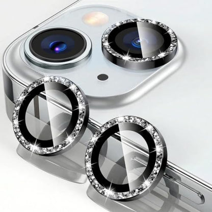 for iPhone 17 Pro/Max Camera Lens Protector Bling (Black,iPhone 17) - color: Black