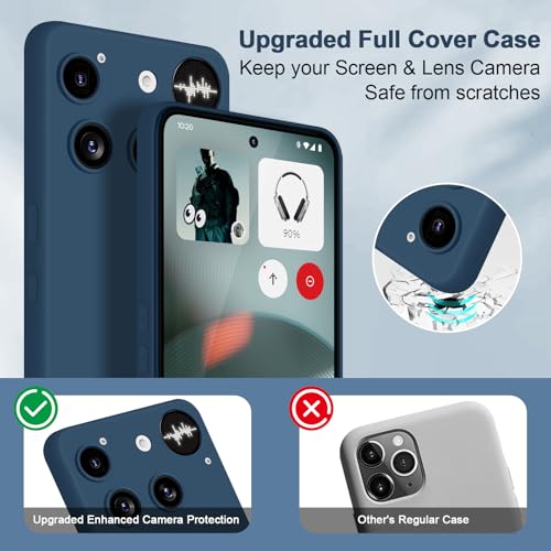 Silicone Case for Nothing Phone 3, Blue - color: Blue, size: Nothing Phone 3