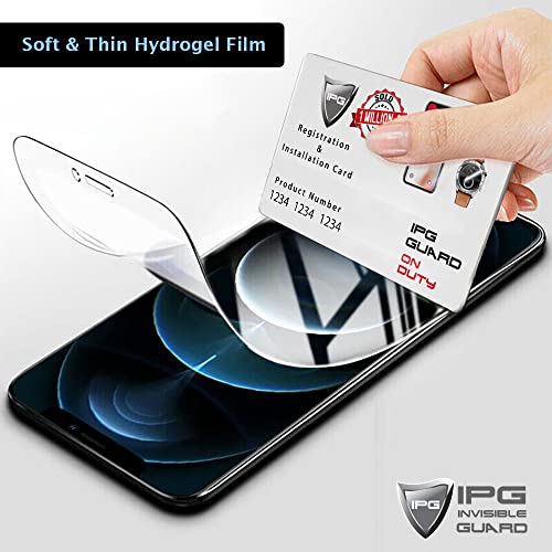IPG for Huawei Pura 70 PRO - 70 Ultra SCREEN Protector Hydrogel Invisible Touch Screen Sensitive Ultra HD Clear Film Anti Scratch Skin Guard - Smooth/Self-Healing/Bubble -Free Screen