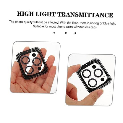 Gatuida Tempered Lens Protector Film for Pro Pro Scratch Resistant Camera Cover High Transparency Mobile Phone Accessories with Dark Purple Finish