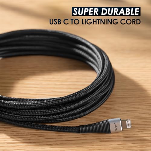 USB C to Lightning Cable [Apple MFi Certified] iPhone Charger 10 FT, 2 Pack - size: 10FT 2Pack, style: USB-C to Lightning Cable