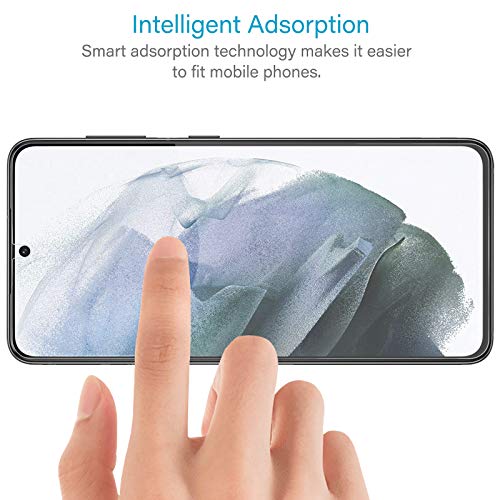 NEW'C 3 Pack Designed for Samsung Galaxy S21 Plus / S21+ 5G (6.7 Inches) – Scratch-Resistant Screen Protection, Bubble-Free – Not Compatible with Samsung Galaxy S21 - size: S21+ 6.7 inches