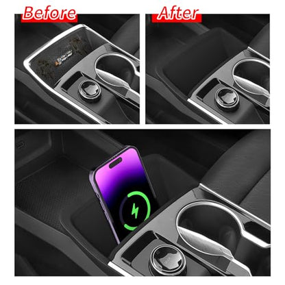 smabee Center Console Wireless Charging Pad for Chevy Equinox 2025+ - size: Center Console Wireless Charging Pad