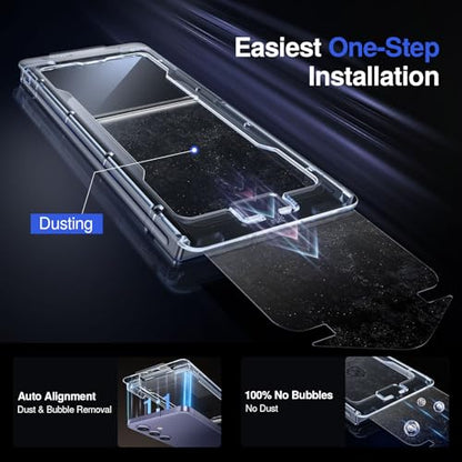 SMARTDEVIL 3 Pack for Samsung Galaxy S24 Screen Protector - size: For Samsung Galaxy S24
