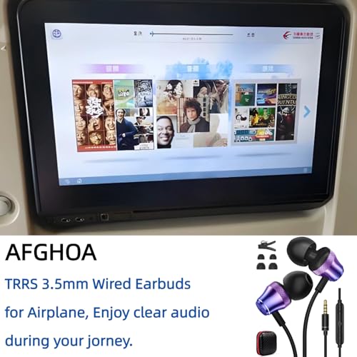 Wired Earbuds for Chromebook Laptop PC,3.5mm in Ear Headphones for Kindle - color: Purple Rose
