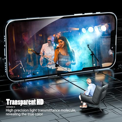 2 Pack Curved Screen Protector Compatible with vivo Y29s 5G Privacy Tempered Glass Anti-peep Film Anti-scratch No Fingerprint Unlock - size: vivo Y29s 5G
