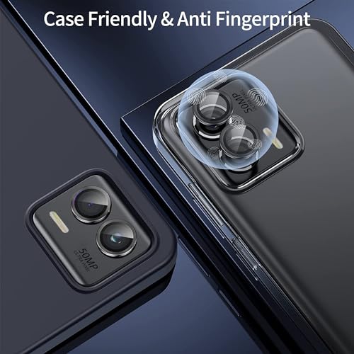 Zeking 2 Pack for Moto G Stylus 5G 2024 Camera Lens Protector - color: Black