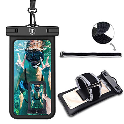 Njjex Waterproof Phone Pouch Floating Case Cellphone Dry Bag For Samsung Galaxy S25 Ultra S24 S23 S22 S21+ S20 S10 S9 Note 20 Ultra A12 A13 A14 A15 A35 A16 5G iPhone 16E 16 15 Pro Max 14 13 12 11 Xr X