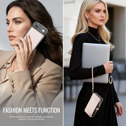 for iPhone 17 Air - Phone Case Wallet Magnetic, Champagne Gold - color: Champagne Gold, size: iPhone Air
