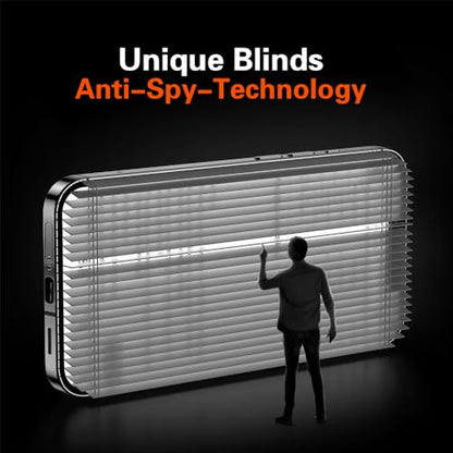 Samsung Galaxy S24 Plus/S24+ 6.7 Inch Privacy Screen Protector, 2X Anti-Spy Tempered Film + 2X Camera Lens Tempered Glass with Installation Tools[28° Anti-Spy][Support Fingerprint Unlock][Bubble Free] - size: S24 Plus
