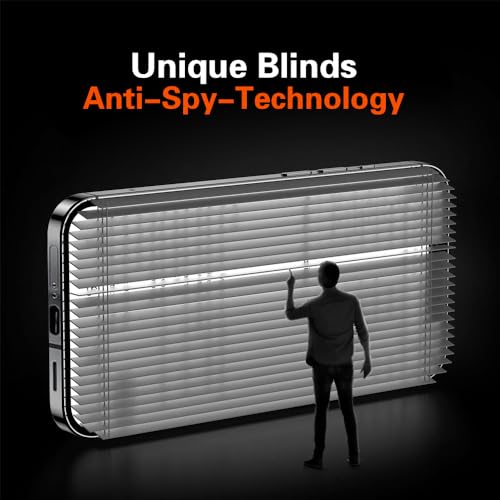 for Samsung Galaxy S24 Privacy Screen Protector, 2X Anti Spy Tempered Glass Film + 2X Camera Lens Protector, [Fingerprint Unlock] [28° Anti-Peep] [Installation tools] [Zero Bubble] Black/Dark Shield for Galaxy S24 - size: S24