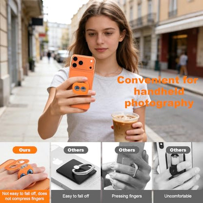 MagSafe Phone Grip, Orange - color: Orange