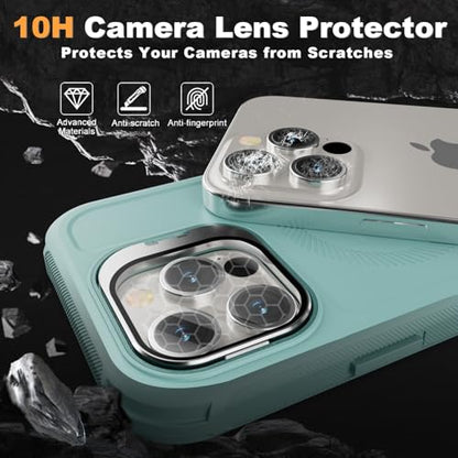 Follaroma for iPhone 16 Pro Case,Magnetic,Heavy Duty Case,6.3'',Mint - color: Mint, size: iPhone 16 Pro 6.3''