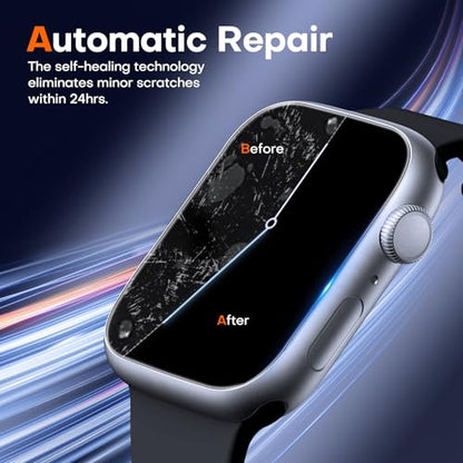 LK LϟK [6 Pack] for Apple Watch SE/Series 6/5/4 Screen Protector 44mm - size: Series SE/6/5/4 44mm Protector