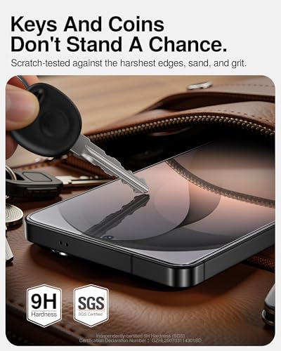 SMARTDEVIL 3 Pack HD Clear Screen Protector for Samsung Galaxy S26+ Plus | Ultrasonic Fingerprint Sensor Compatible, Anti-Shatter 9H Tempered Glass, SmartPull Box Bubble-Free Easy Install - size: S26 + 6.7 inches