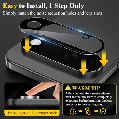 4 Pack Camera Lens Screen Protector Compatible with Google Pixel 11 Pro - size: Pixel 11 Pro