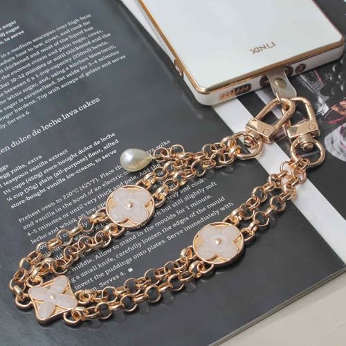 Phone Charm Wristlet Strap, Beaded Wrist Strap, Bracelet Wristlet Lanyard - color: Style6