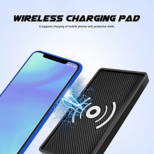 10W Car Wireless Charger Antislip Cell Phone Fast Charging Pad Mat Holder Portable Universal