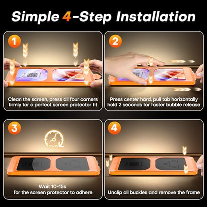 TOCOL for Samsung Galaxy S26 Plus Screen Protector - color: Clear